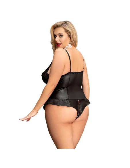 Body sexy ouvert ES721 - Grande taille